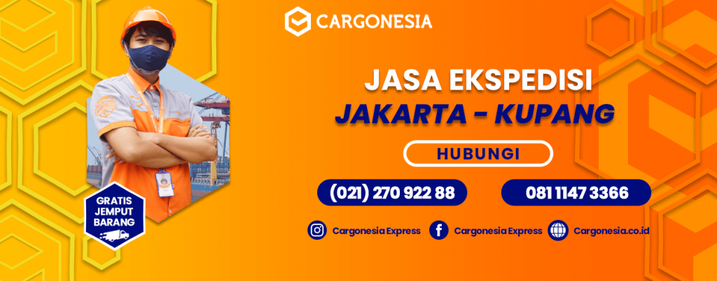Tarif Pengiriman Ekspedisi Cargonesia mulai 7.500/ kg dari Jakarta ke Kupang Nusa Tenggara Timur